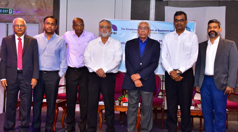 Inaugural Session of one-day workshop on “Domestic Enquiry – The Purpose, The Proposition, The Process, The Peroration” held on 26th April 2025, in Chennai